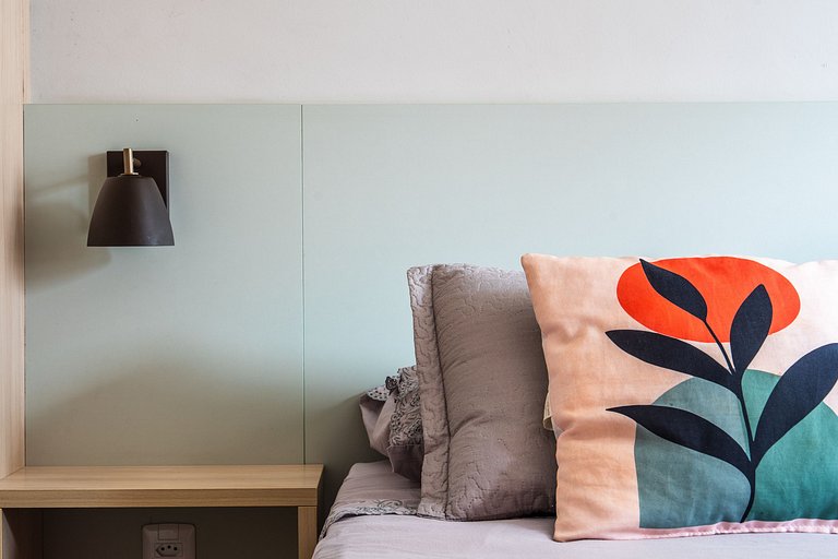 Elegante Apartamento à 2min Praia do Forte