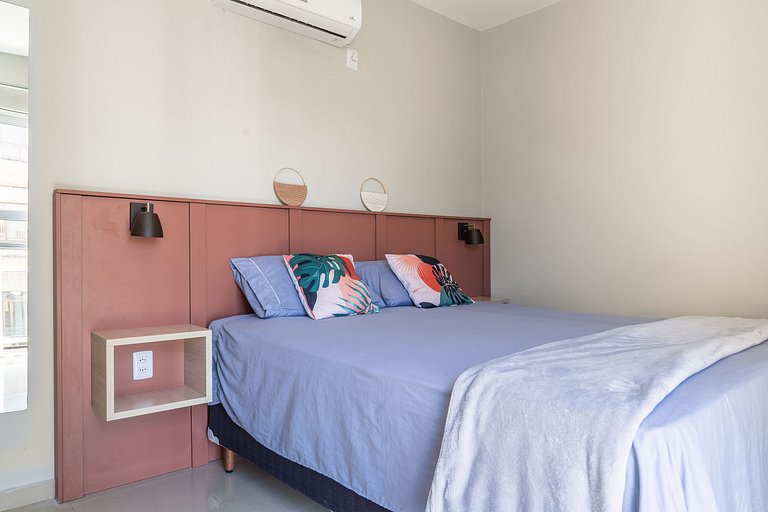 Elegante Apartamento à 2min Praia do Forte