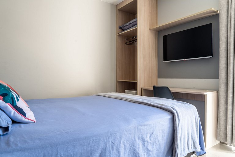 Elegante Apartamento à 2min Praia do Forte