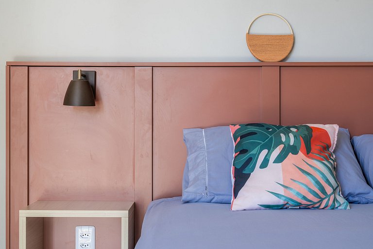 Elegante Apartamento à 2min Praia do Forte