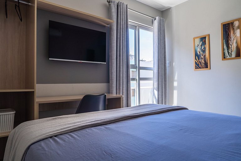 Elegante Apartamento à 2min Praia do Forte