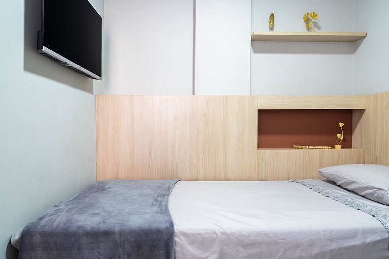 Elegante Apartamento à 2min Praia do Forte