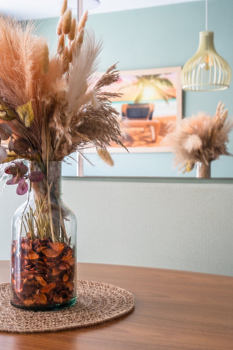 Elegante Apartamento à 2min Praia do Forte