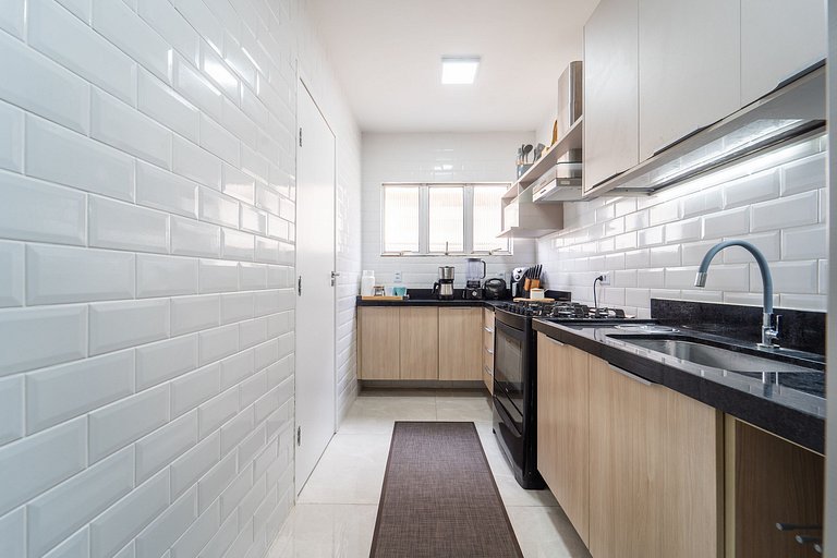 Elegante Apartamento à 2min Praia do Forte