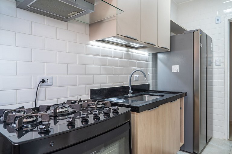 Elegante Apartamento à 2min Praia do Forte